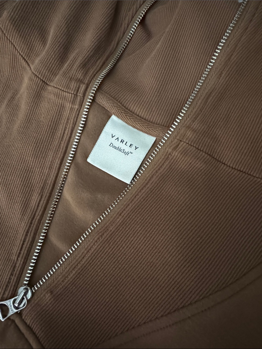 Varley Catherine Half-Zip Double Soft Pullover • Size Large • Golden Bronze - Picture 6 of 7
